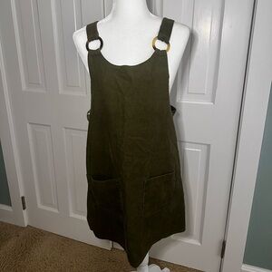 Chic Olive Dress by Full Circle Trends